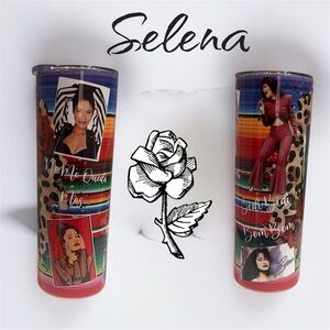 Selena 20 oz Tumbler style 4